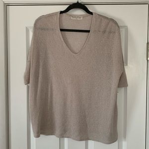 UO Project Social T textured v-neck tee